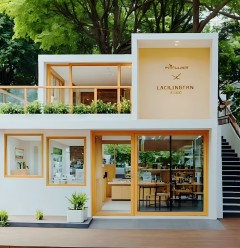 湖北清新溫暖的集裝箱小店